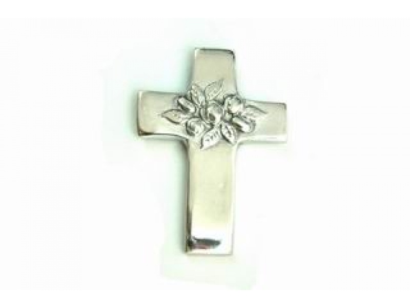 CRUZ ROSAS CH CRUCES EN PEWTER